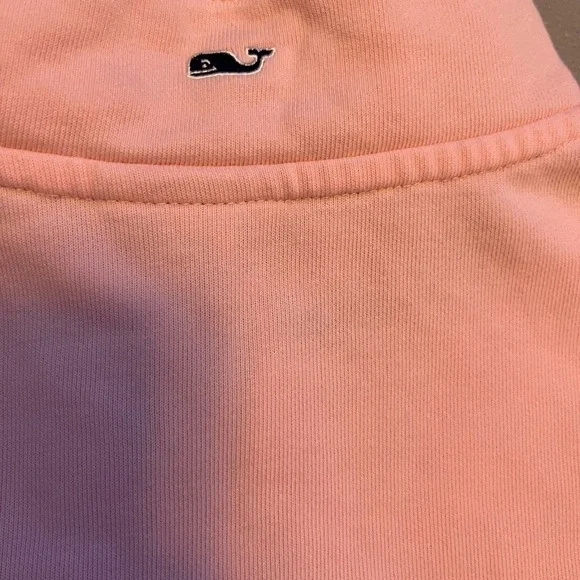 Vineyard Vines XS Pink 1/4 Zip Pullover - Picture 4 of 7